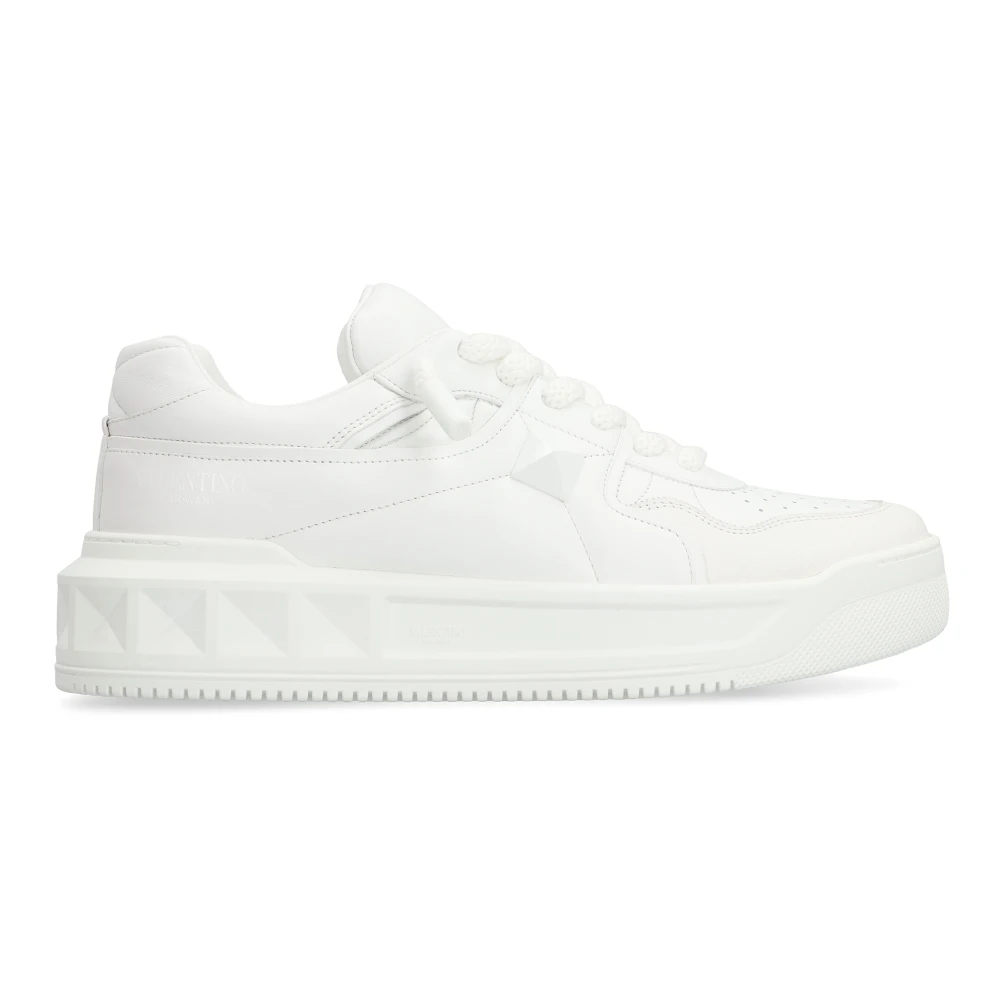 Valentino Garavani One Stud XL Low-Top Sneaker Heren Schoenen Wit
