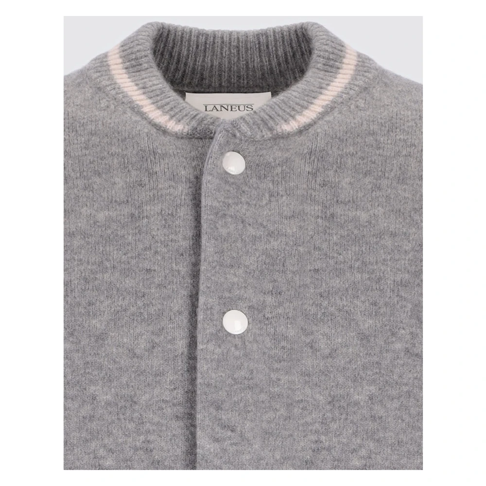 Laneus Bomber Varsity Cashmere Gray Heren