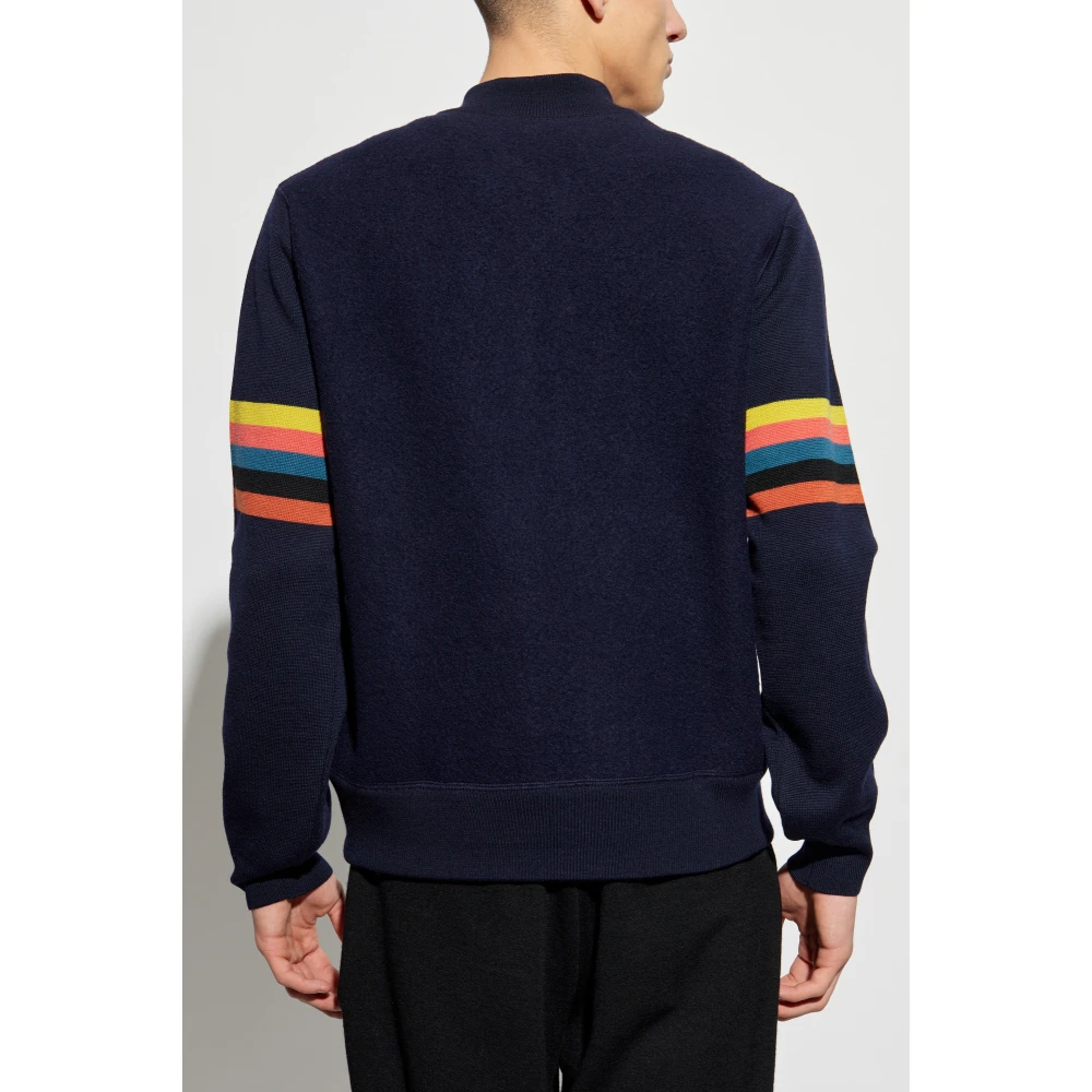Paul Smith Vest met zakken Blue Heren