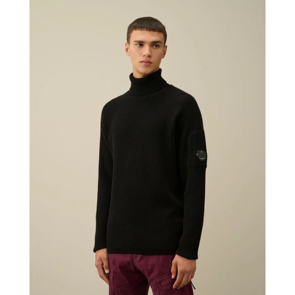C.P. Company Stijlvolle Sweaters Collectie Black Heren