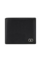 black-leather-rockstud-bifold-wallet