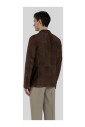 blazer-en-daim-leger