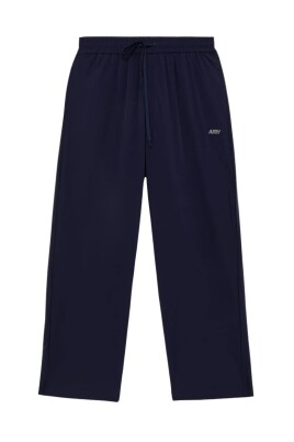 pantalon-bleu-en-nylon-unisexe