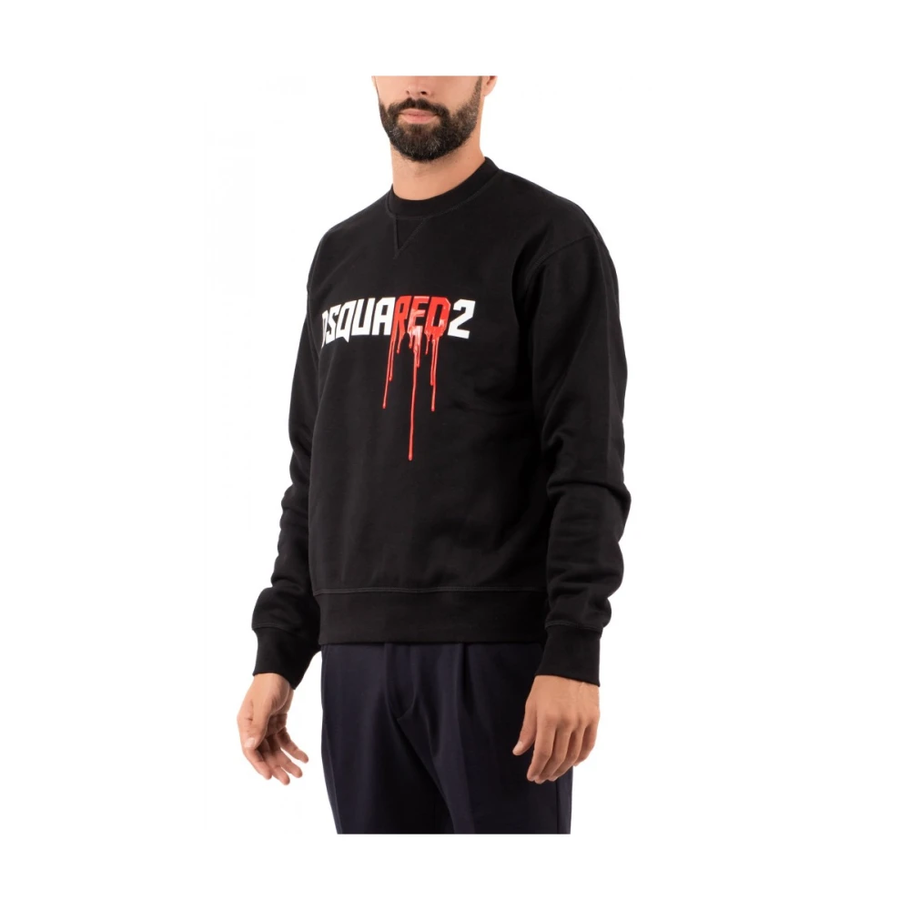 Dsquared2 Heren Sweater Black Heren