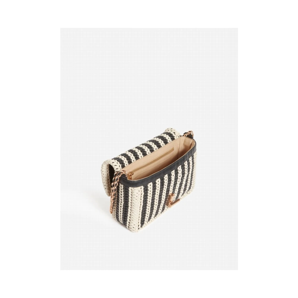 Vanessa Bruno Zwart en wit Moon-tas Multicolor Dames