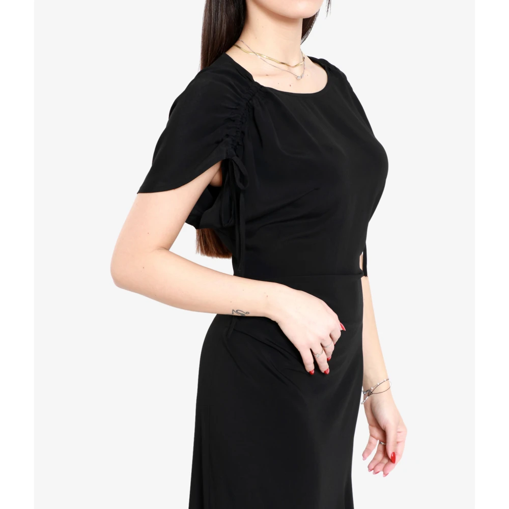Mauro Grifoni Maxi Dresses Black Dames