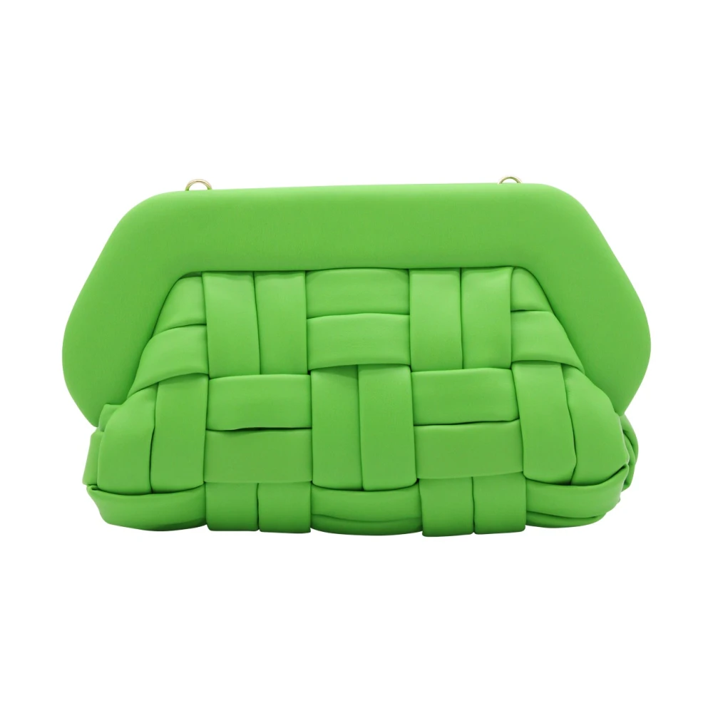 Themoirè Grön Handväska