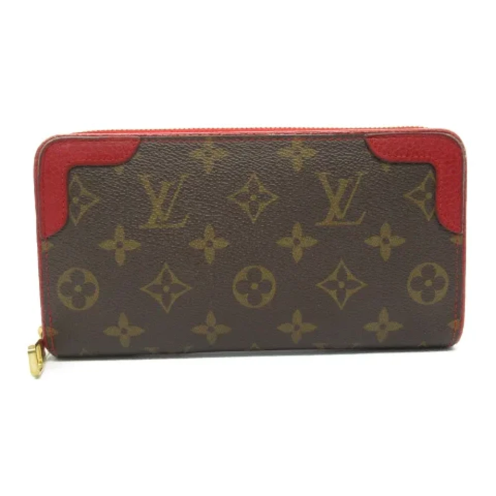 Louis Vuitton Vintage Pre-owned Leather wallets Brown Dames