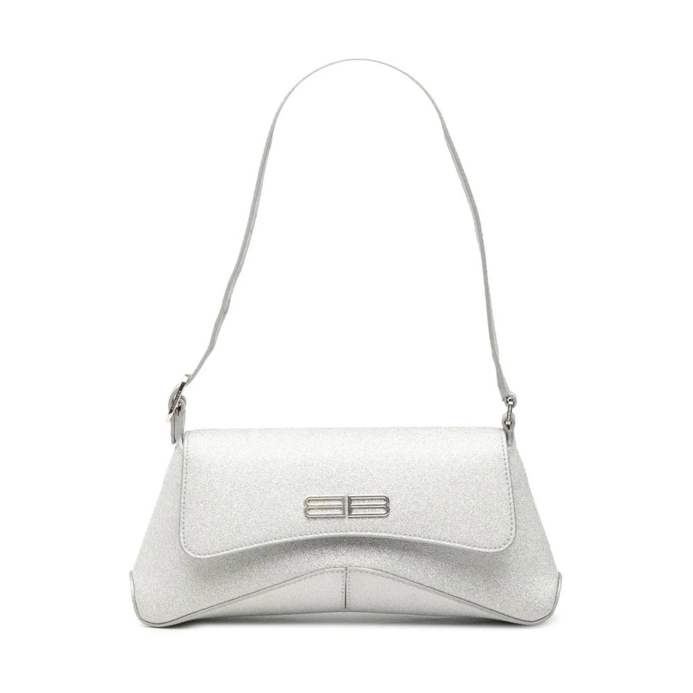 Balenciaga Vintage Women's Gray Pre-Owned Shoulder Bag