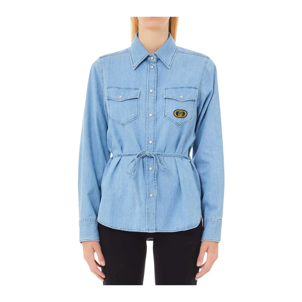 Blouses & Shirts > Denim Shirts - - Liu Jo - Modalova