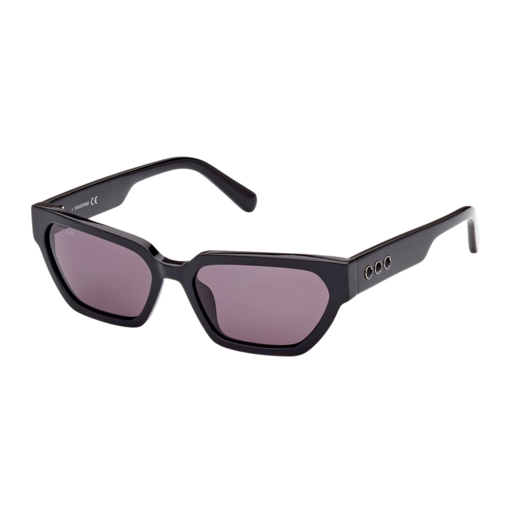 Swarovski Unisex Black Sunglasses