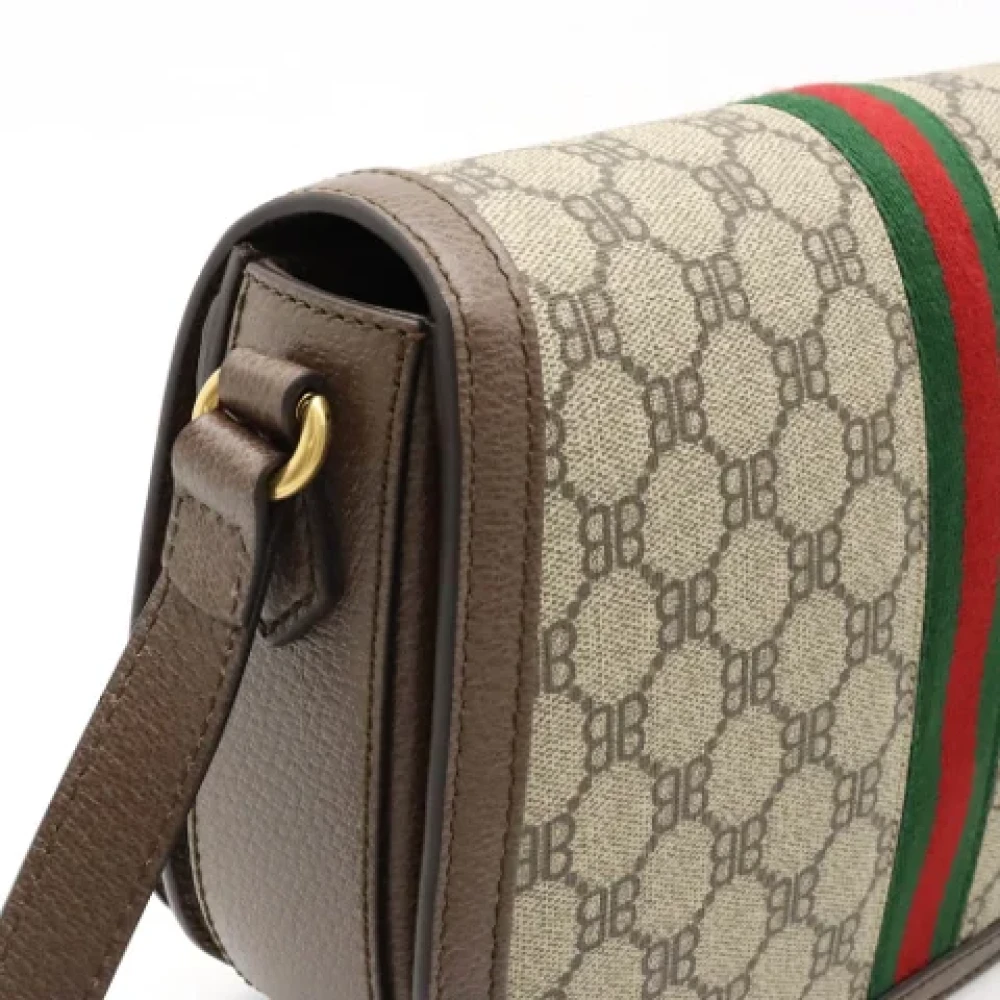 Gucci Vintage Pre-owned Leather shoulder-bags Multicolor Dames