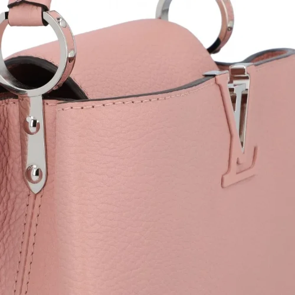 Louis Vuitton Vintage Pre-owned Leather handbags Pink Dames