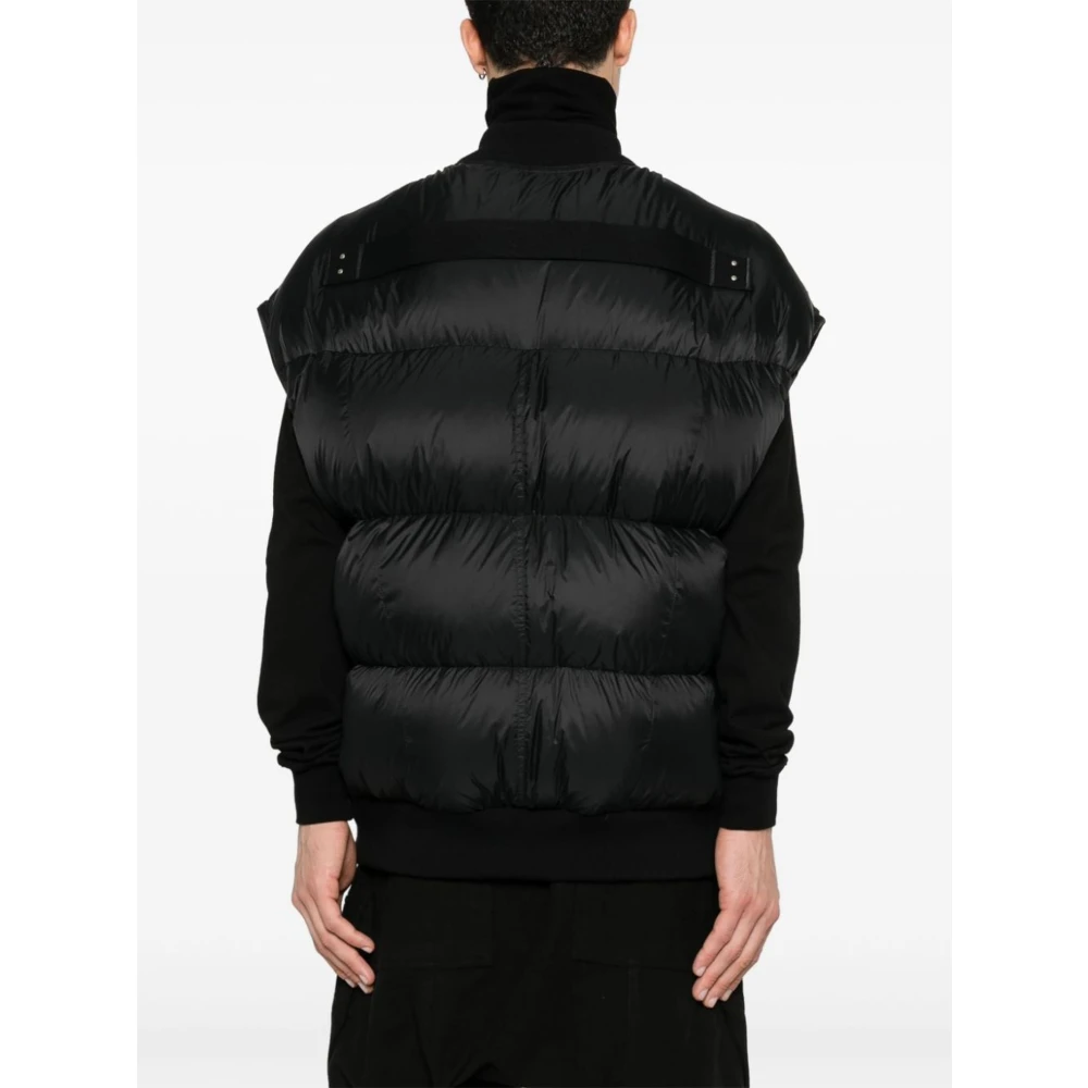 Rick Owens Luxor Flight Gilet Black Heren