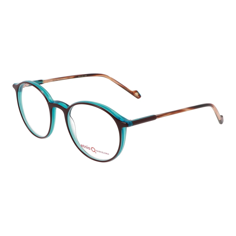 Etnia Barcelona Kleurrijke ronde montuurbril Blue Unisex