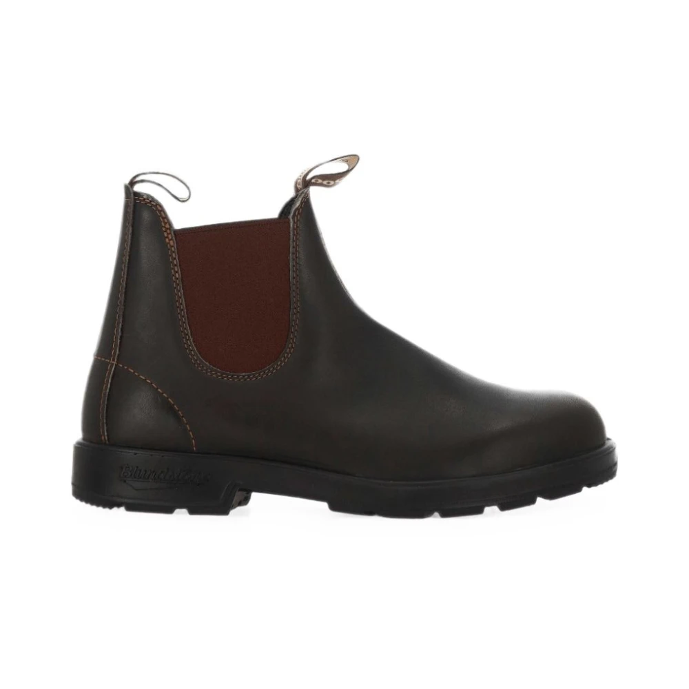 Blundstone Unisex Braun, Leder 500 Lederstiefeletten 500 Braun (44), Flach, 1 Bis 3 Cm, Keine, Lässig - Bild 11