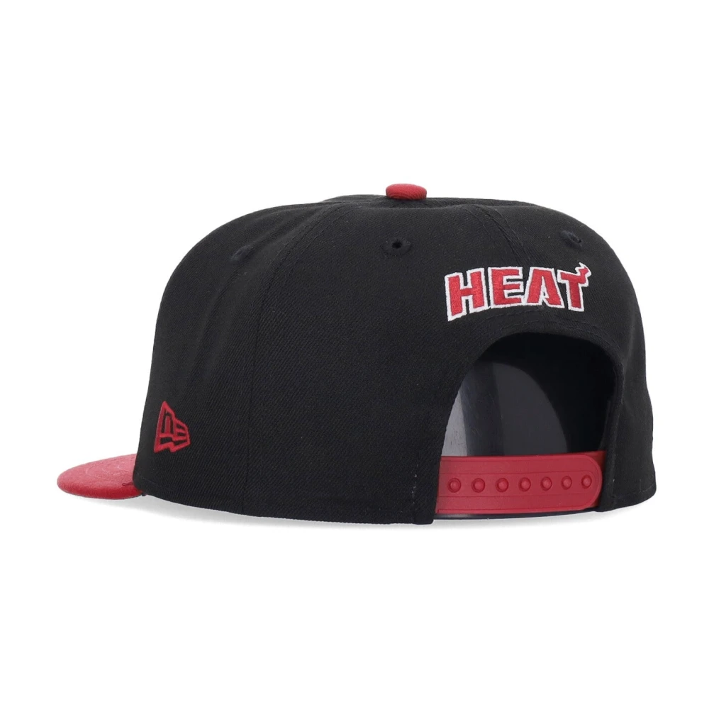 new era Miami Heat Platklep Pet Black Unisex