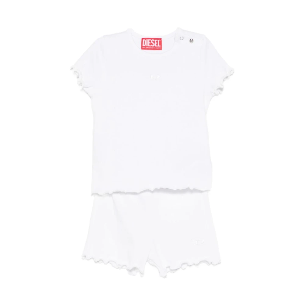 Diesel Boys White Dresses - Kids Sets - 9 M - Kids