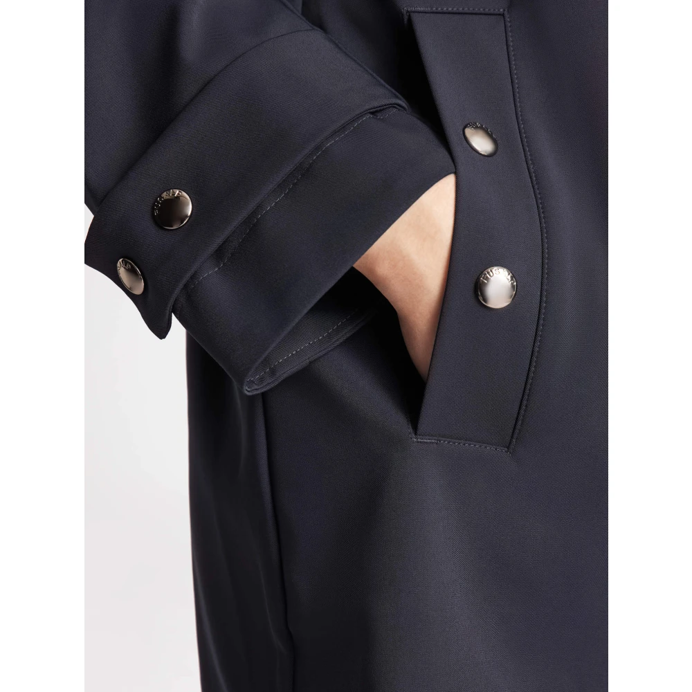 Fusalp Oriane Trench Coat Blue Dames