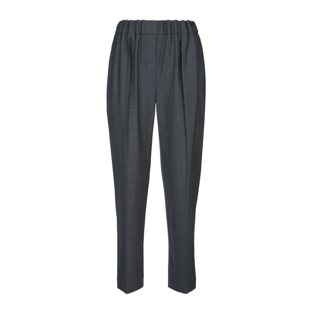 BRUNELLO CUCINELLI Stijlvolle Herenbroek voor Dagelijks Gebruik Gray Dames
