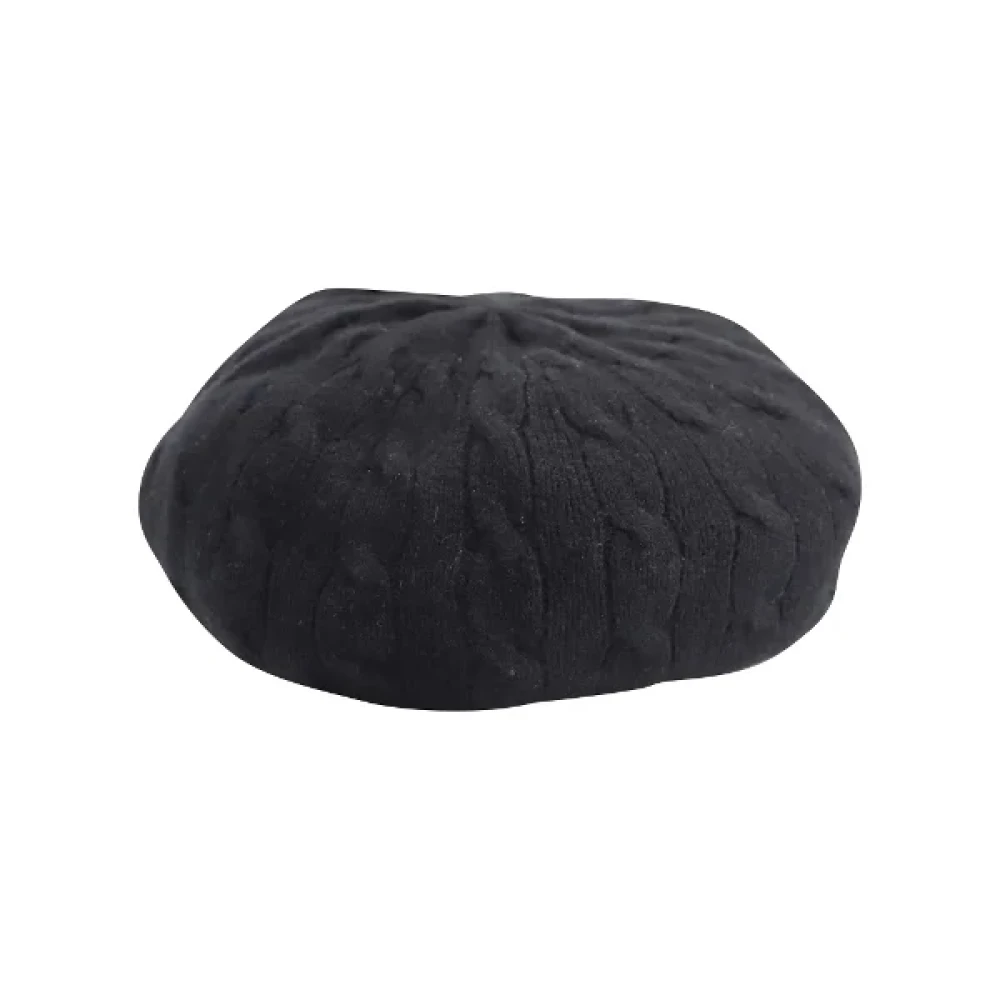 Ralph Lauren Pre-owned Cashmere hats Black Dames