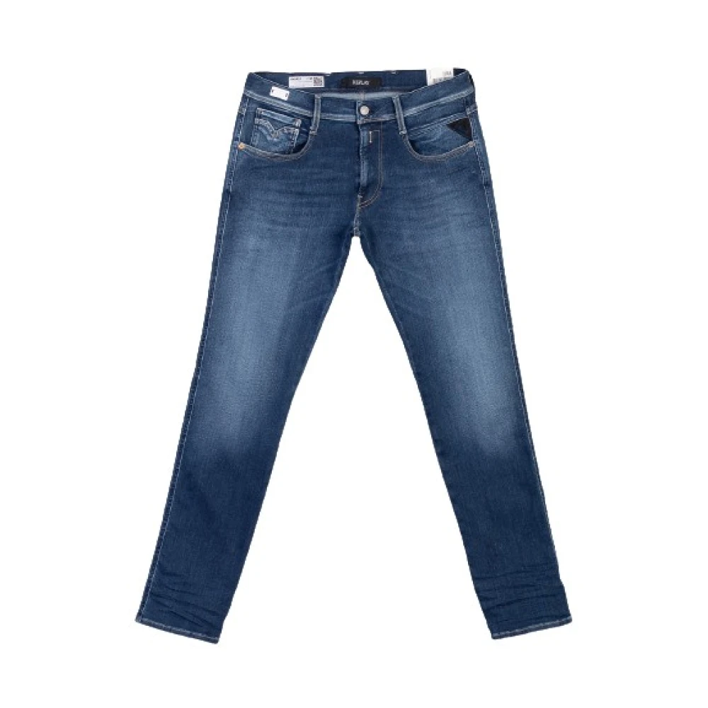 Replay Hyperflex Återanvända Jeans Blue, Herr