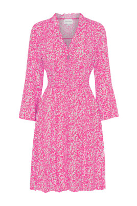 rosa-blomma-kort-klanning-smock-midja