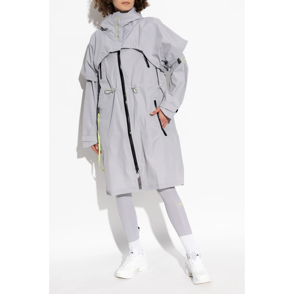 adidas by stella mccartney Jas met afneembare laag Gray Dames