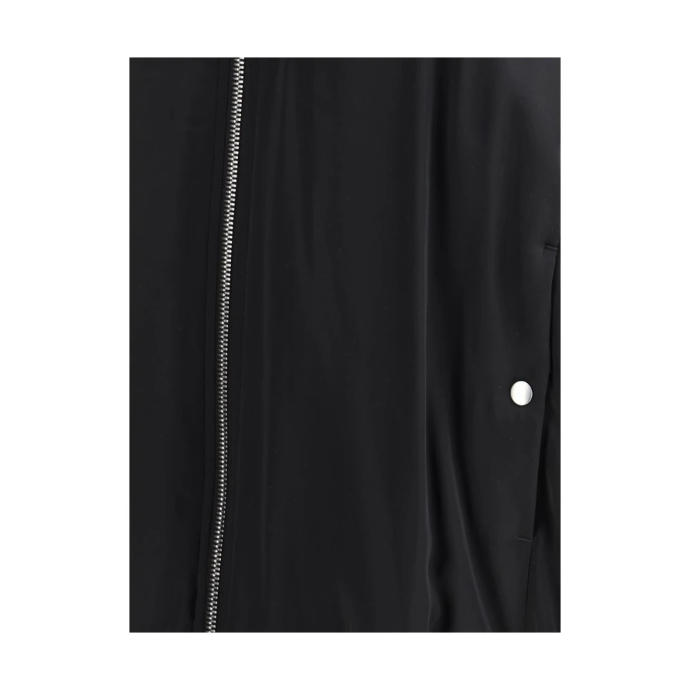 Rick Owens Urban Bomberjack met Dubbele Rits Black Dames