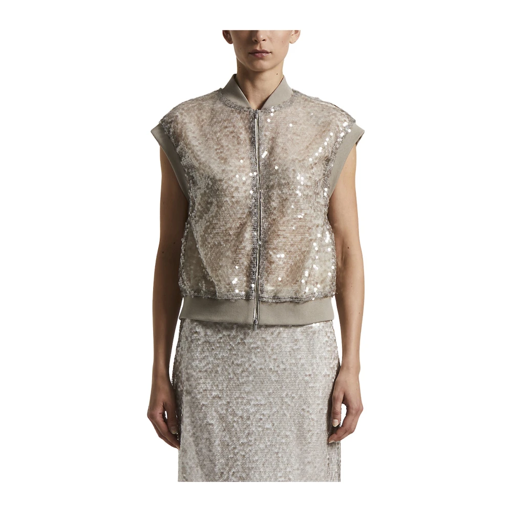 Jackets > Vests - - Peserico - Modalova
