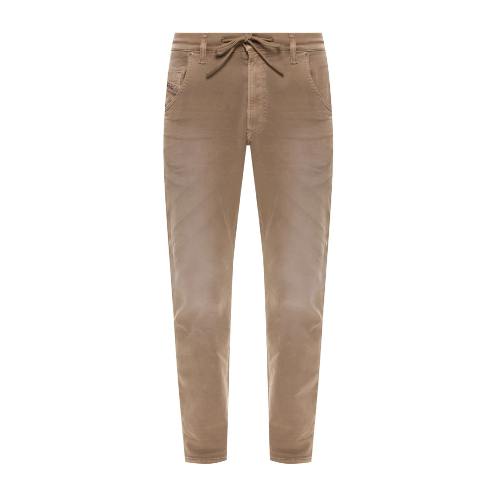 Diesel Uomo Beige Krooley Joggjeans