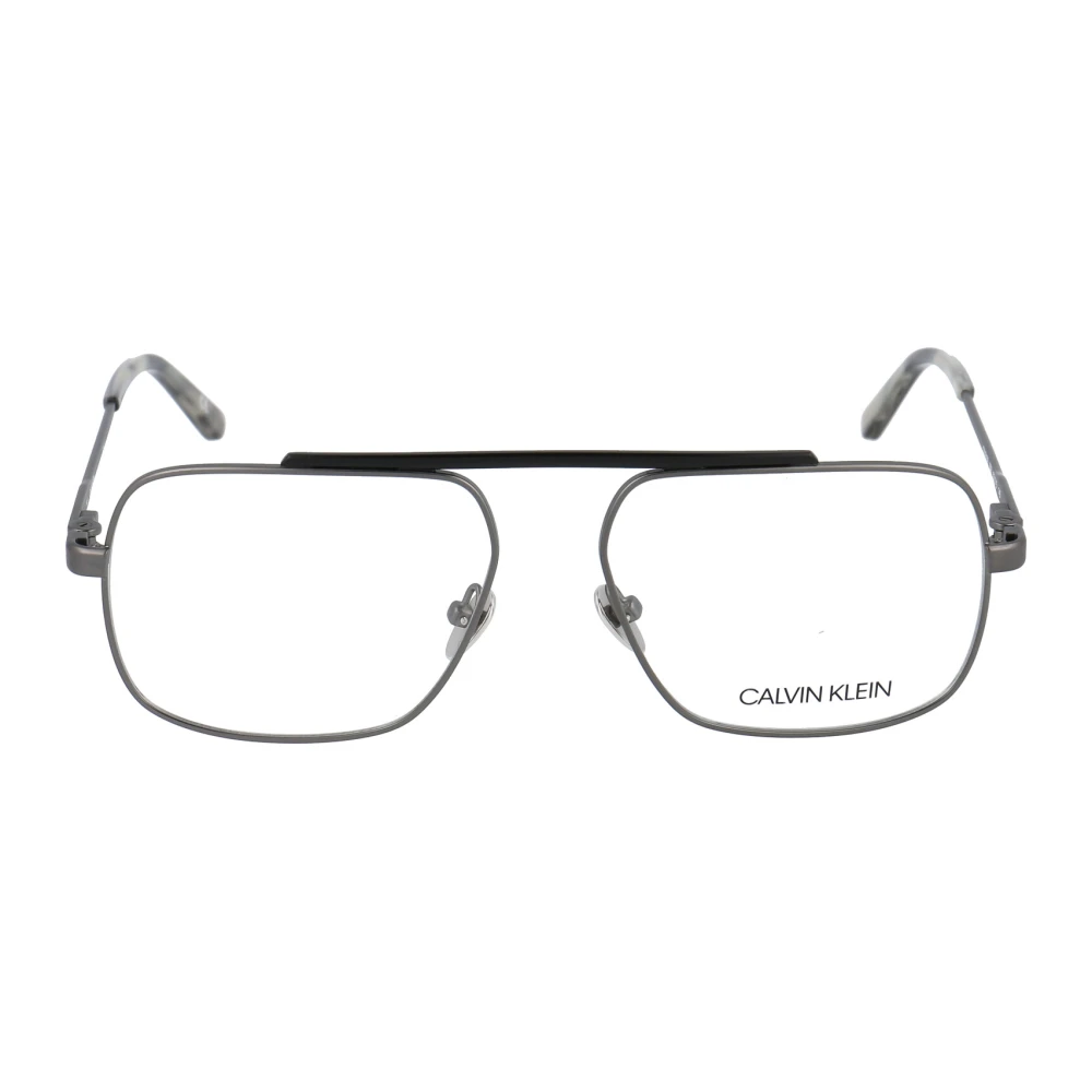 Calvin Klein Men's Black Glasses, 55 Mm, Optical Glasses