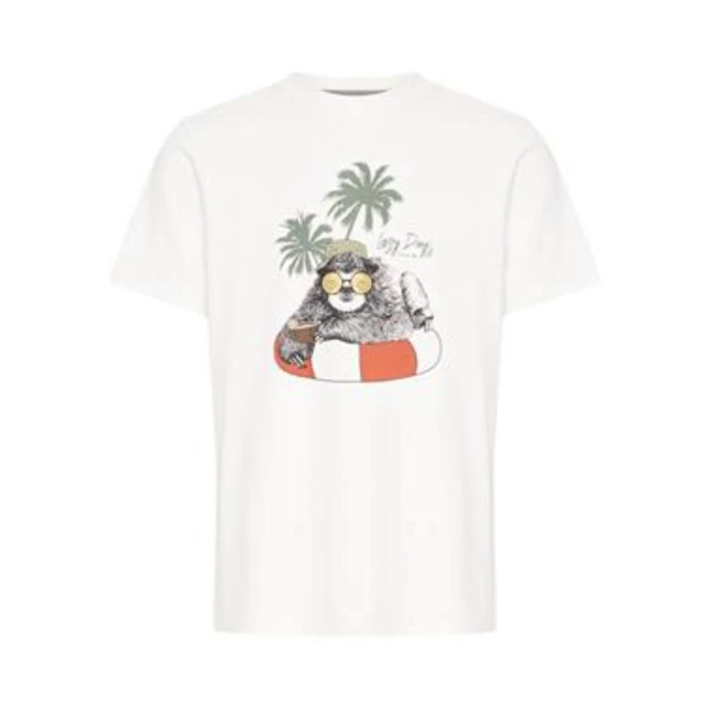Blend - Tops > T-Shirts - White - Blend - Modalova