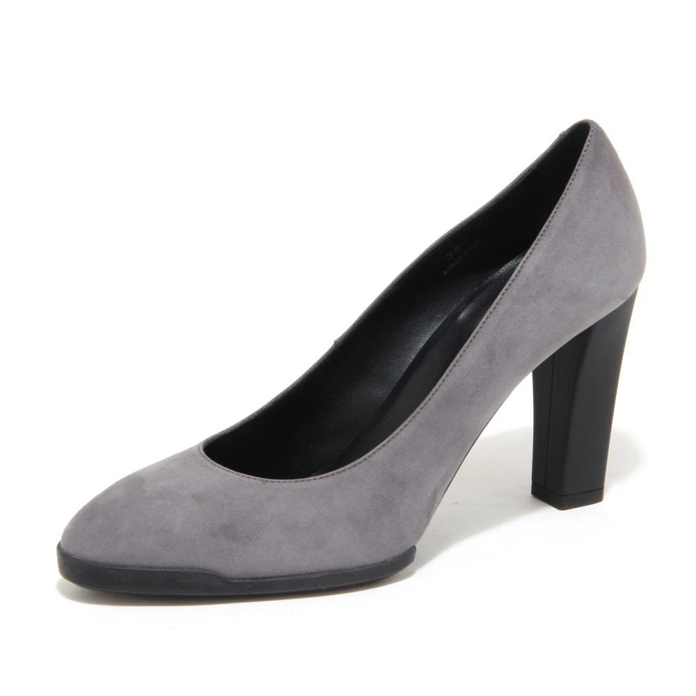 Tod's Women's Gray Gomma T95 Wy Decollete Shoes