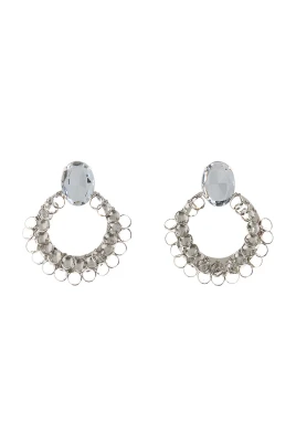 Broken Chandelier Clip Earrings