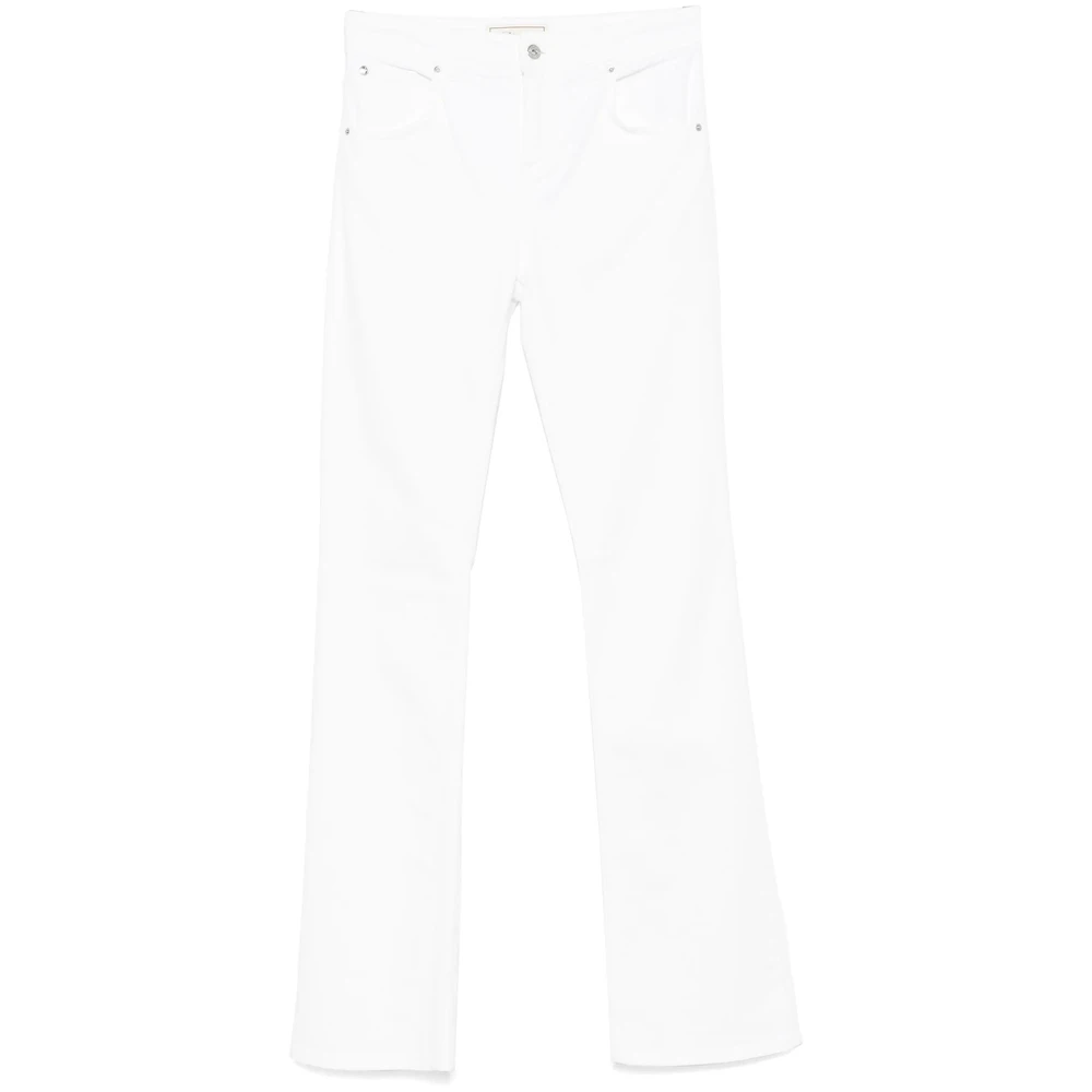 Blumarine Witte Klassieke Vijf-Pocket Jeans White Dames