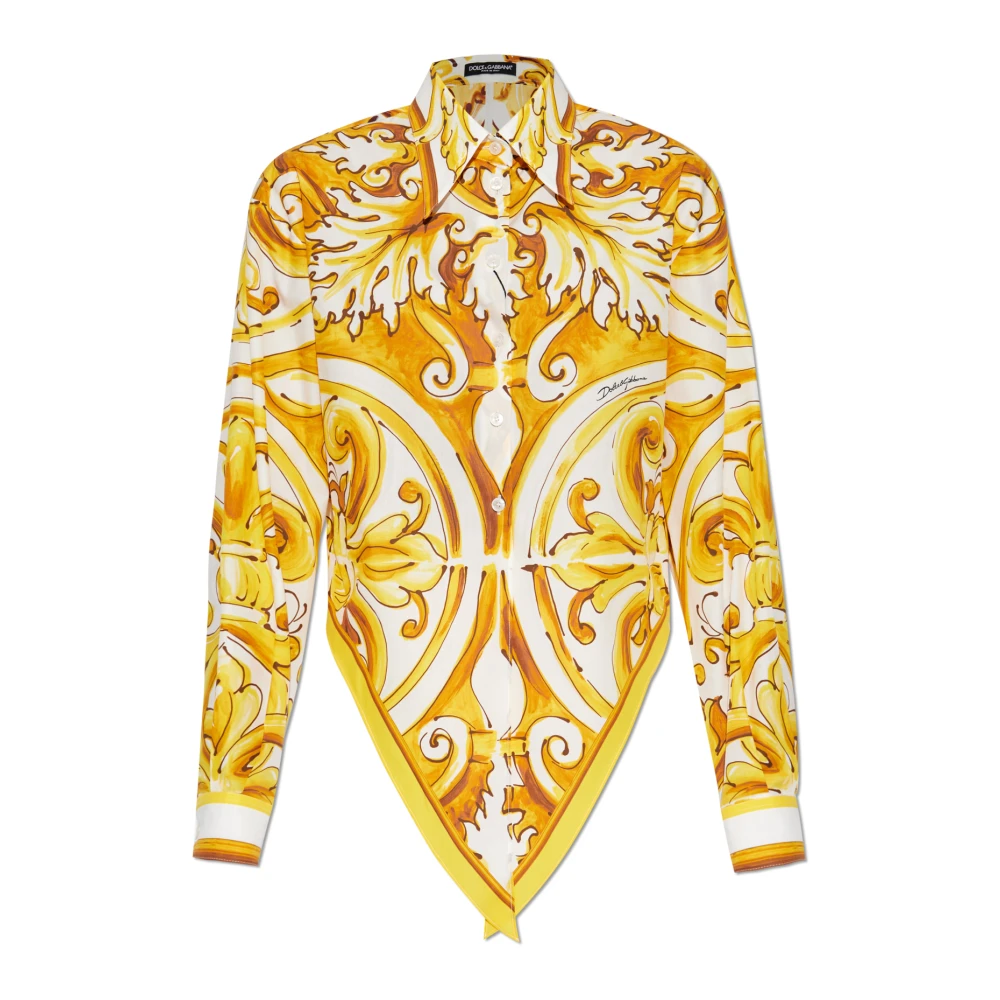 Dolce & Gabbana Gestreept overhemd Multicolor Dames