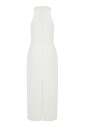 robe-midi-avec-boucle-en-cristal-et-detail-drape