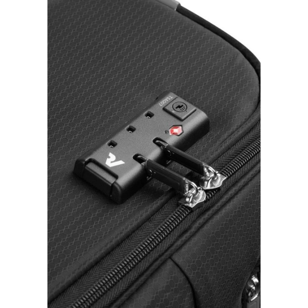 Roncato Lichtgewicht Zachte Unisex Bagage Black Unisex