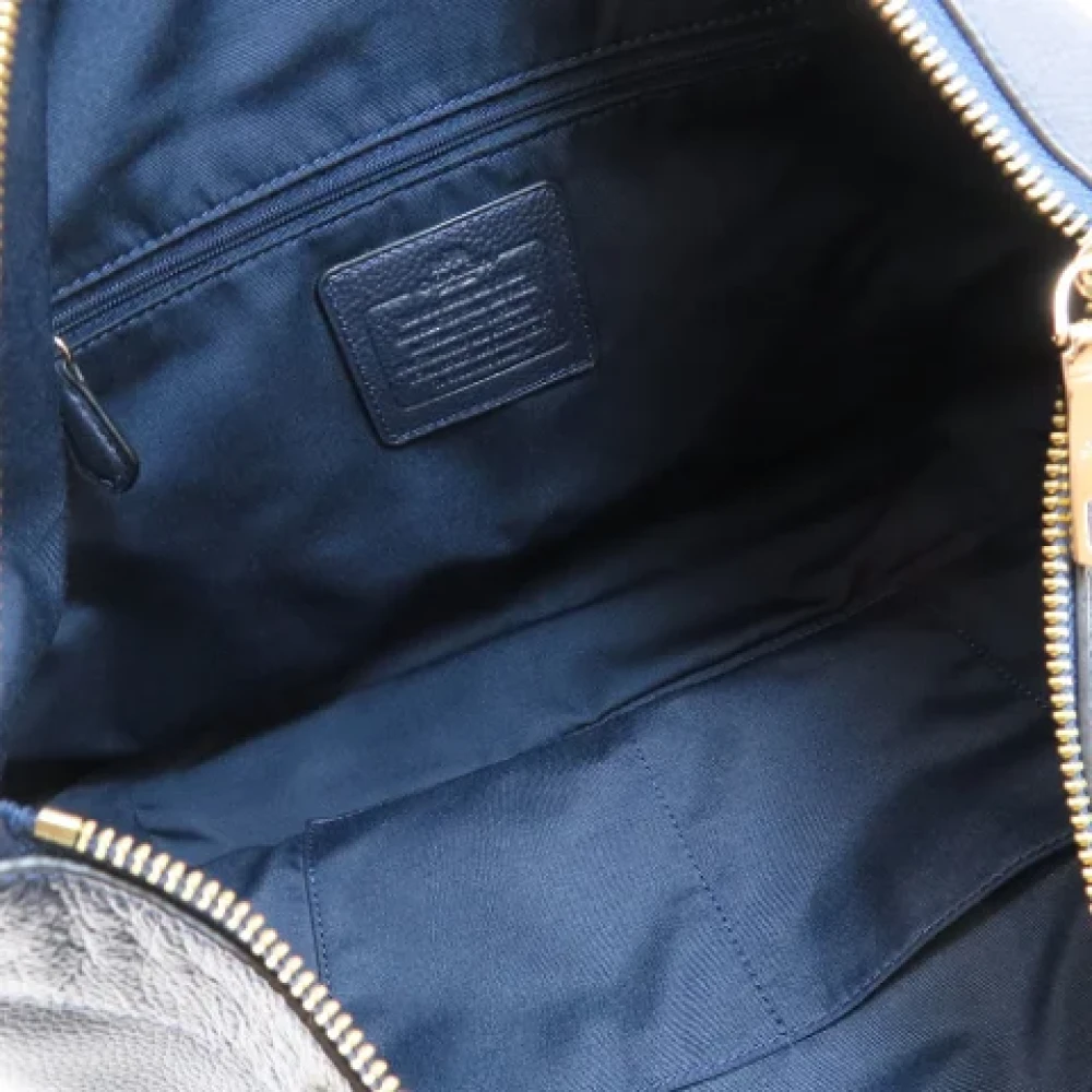Coach Pre-owned Fabric totes Blue Dames