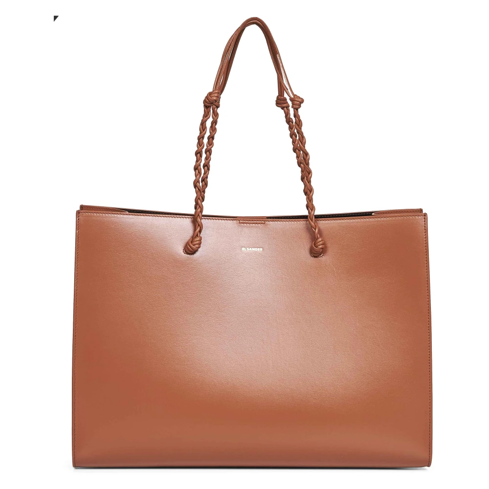 Jil Sander Women's Brown Tangle Tote - Shopping Bags - One Size - Bags