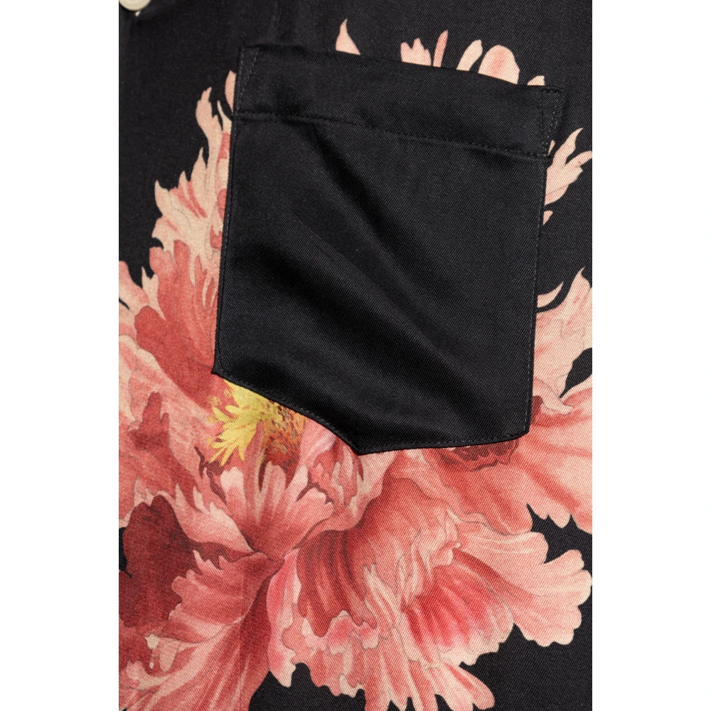 AllSaints Fleur Shirt Black Heren