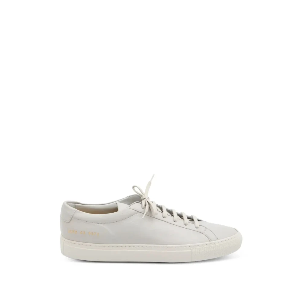 Common Projects Achilles Premium Sneakers Heren Schoenen Grijs