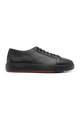 black-grained-leather-sneakers-flatform-sole