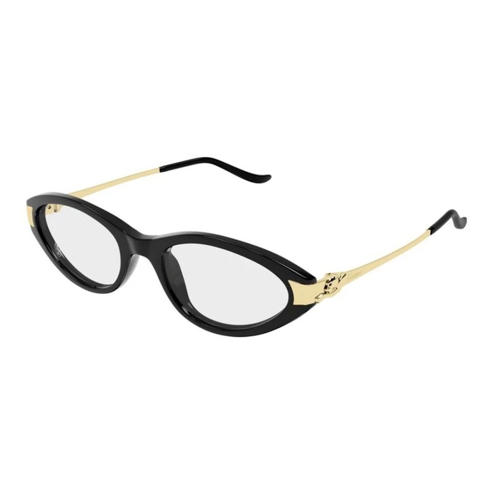 Cartier Women's Black Ct0633o Optical Frame - Glasses - 52 Mm - Accessories