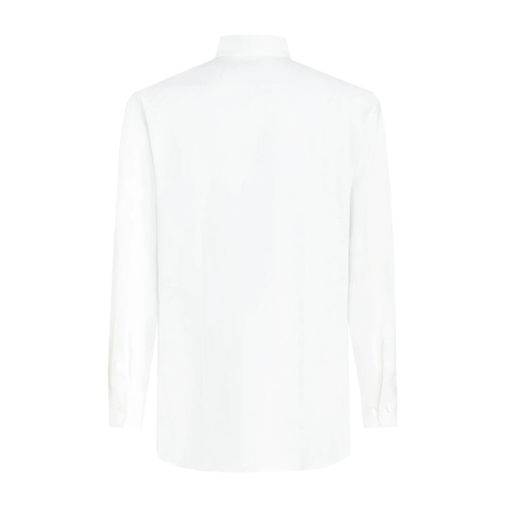 ETRO Witte Overhemd met Knoopsluiting White Heren