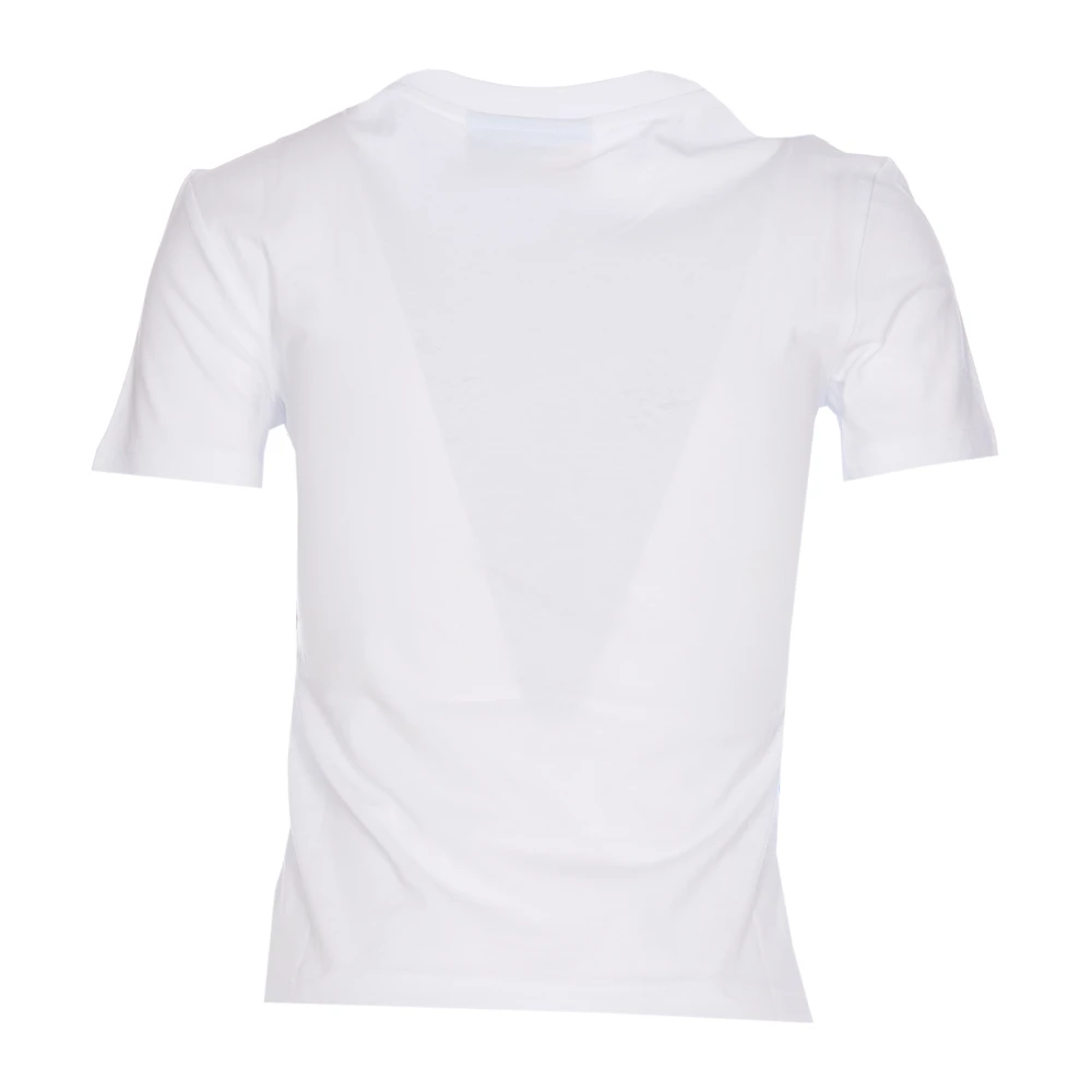 Chiara Ferragni Collection Wit Eye Star Logo T-Shirt White Dames