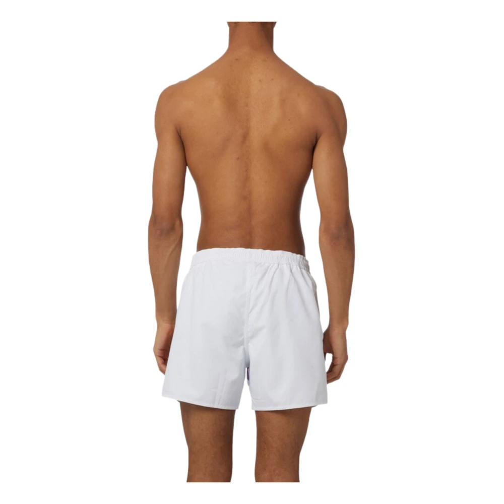 Emporio Armani Moderne Strandkleding voor Mannen Witte Zee Kleding White Heren