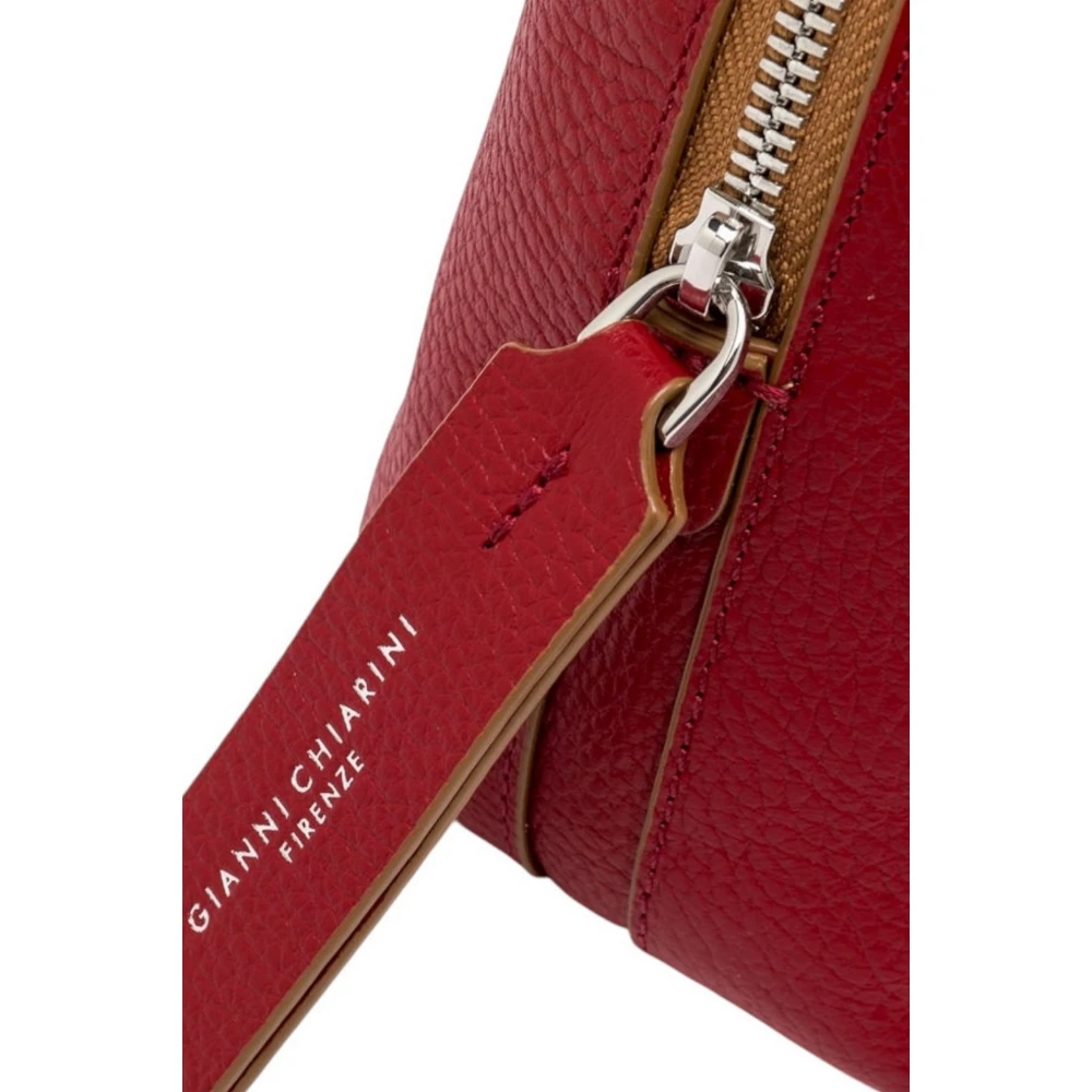 Gianni Chiarini Rode Leren Handtas Alifa Red Dames