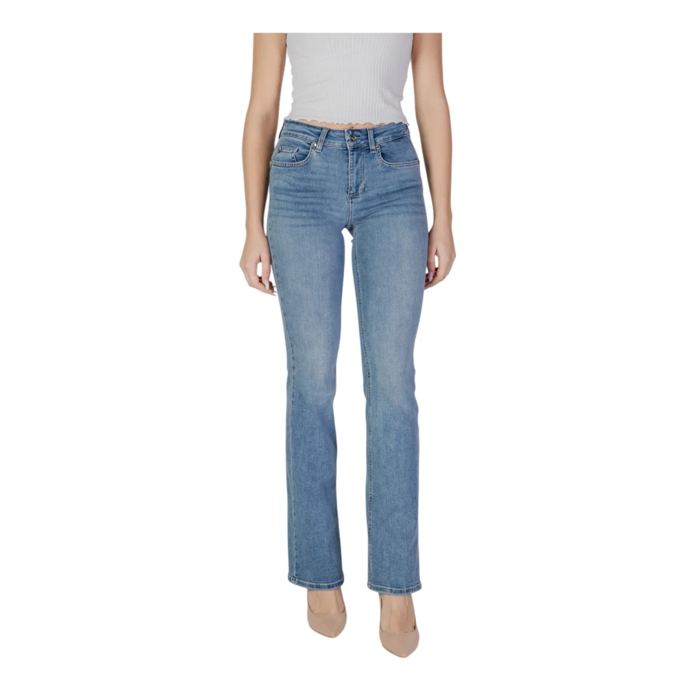 Liu Jo Distressed Skinny Fit Dames Jeans Blue Dames